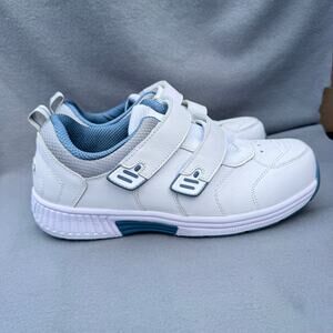 Orthofeet 652 Shoes‎ Mens Size 8 6E XX-Wide White Leather Walking Sneakers